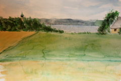 Attersee von Absdorf gesehen