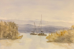 Weiden ,Blick zum See