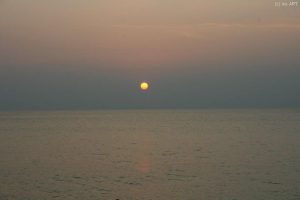 Sonnenuntergang am Attersee