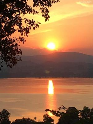 Abendstimmung am Attersee