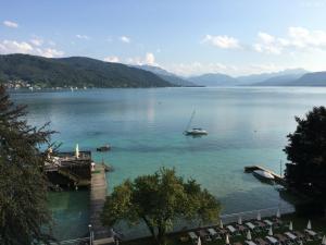 Blick vom Atterseehotel