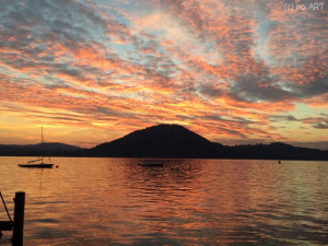 Abendstimmung am Attersee